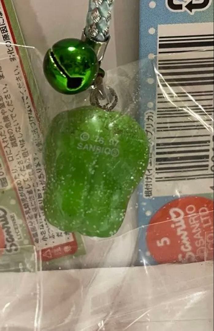 魚*魚様 ハローキティ 根付 ストラップ　夏野菜バージョン 5種セット