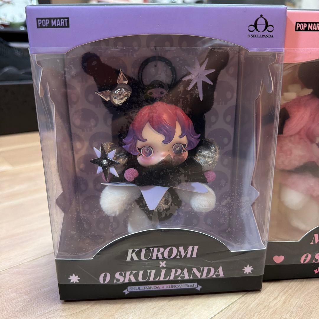 即日発送　スカルパンダ サンリオコラボ「クロミ マイメロ」