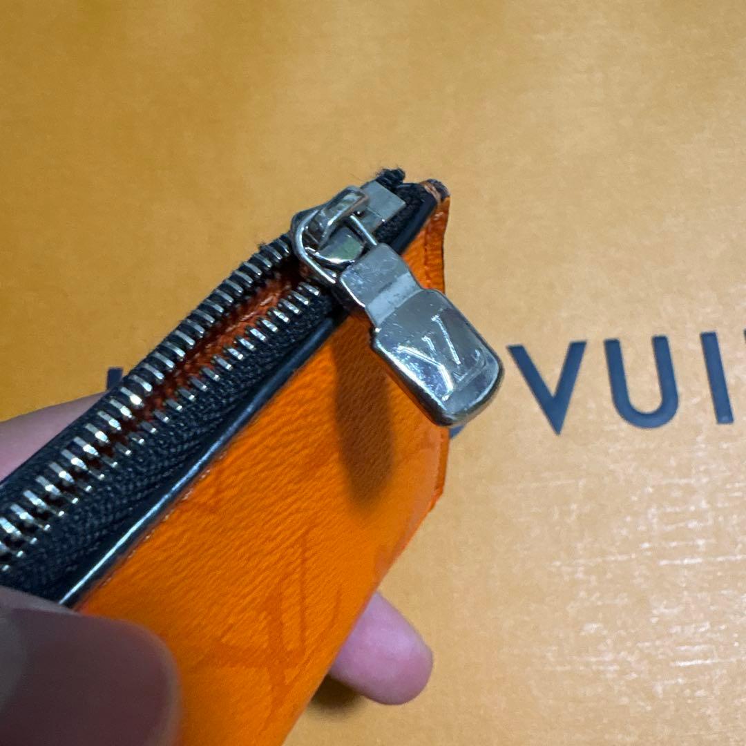 ルイヴィトン カードホルダー ボルケーノオレンジ M30465