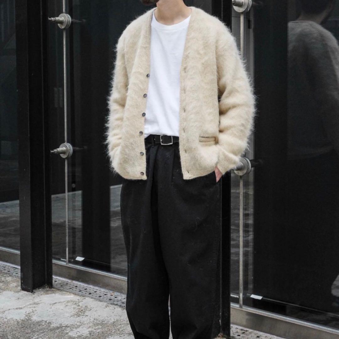 【即完】A.R.P.® Shaggy Man Mohair Cardigan