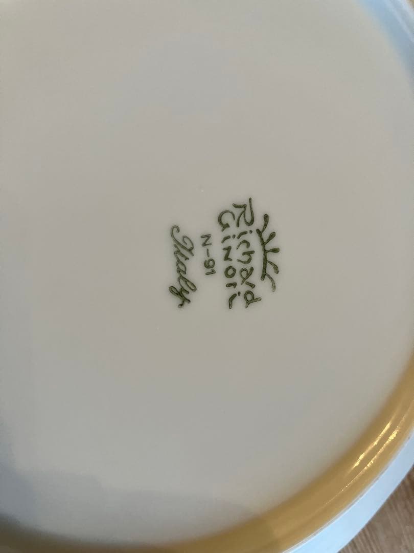 ジノリ　アンティコロイヤルブルー　17プレート×5