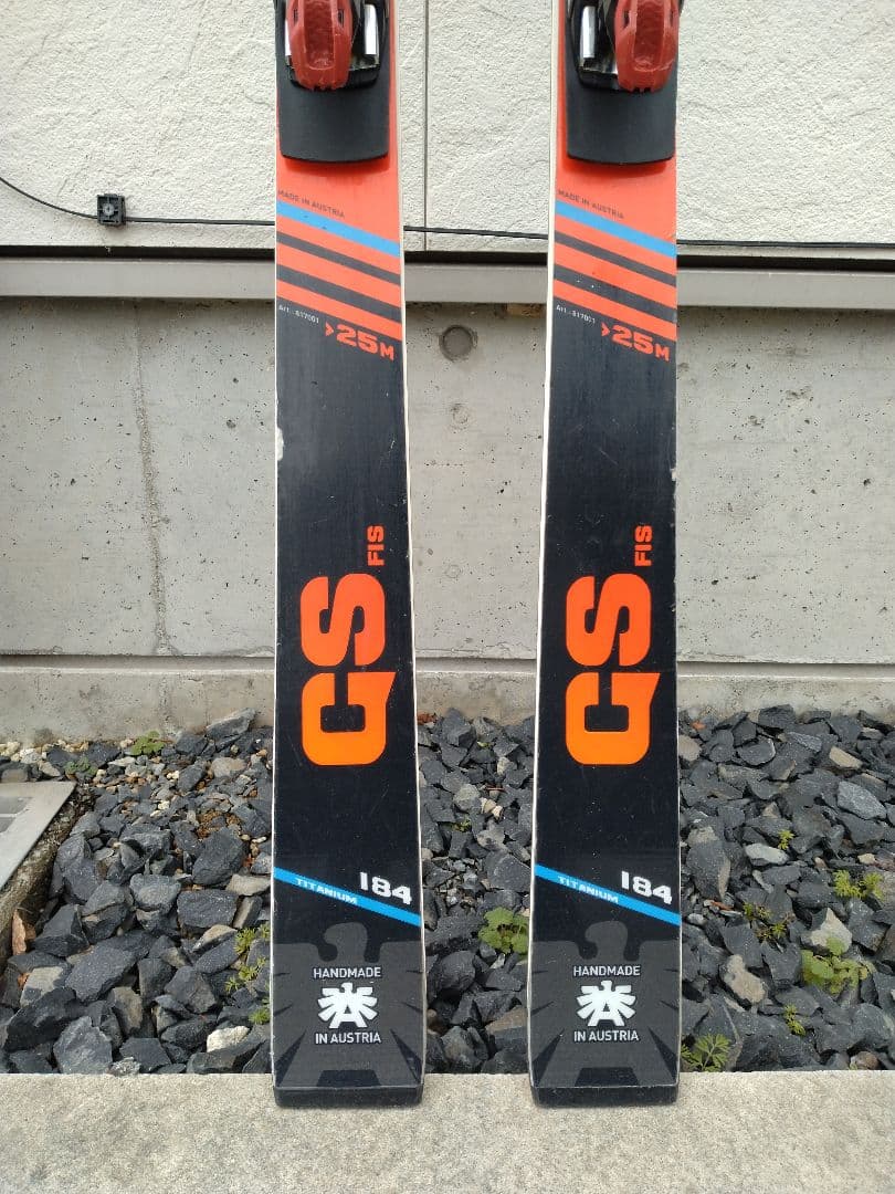 BLIZZARD CS FIS スキー板 黒・オレンジ