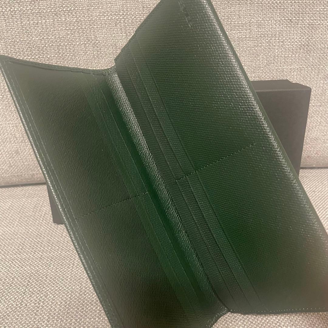 SOMES ダークグリーン レザー 長財布 箱付き新品未使用