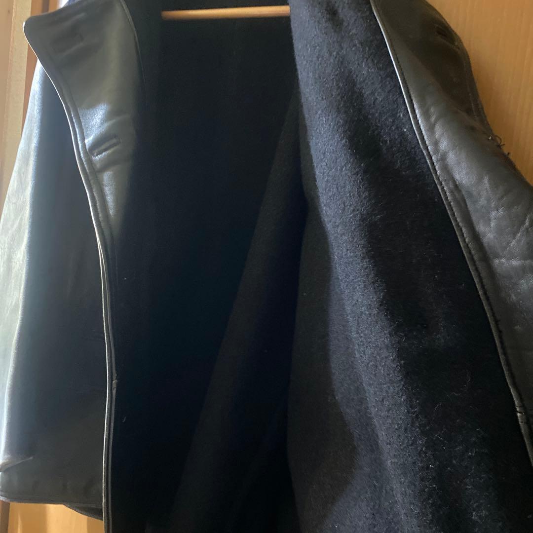 猫*様 50s〜 コルビジェジャケット ウール襟 フレンチ vintage