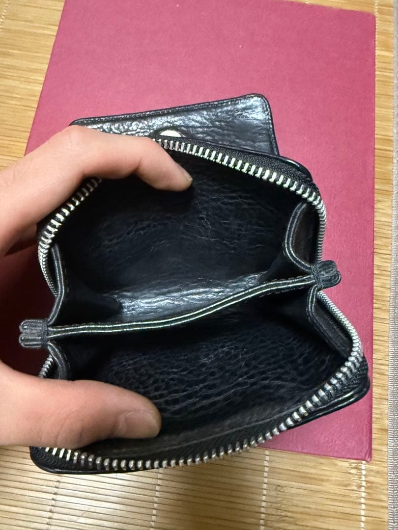 クロムハーツ スクエアジップビルウォレット