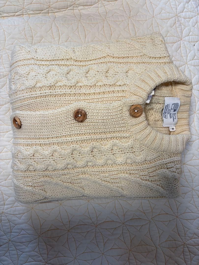 KERRY WOOLLEN MILLS ウール カーディガン