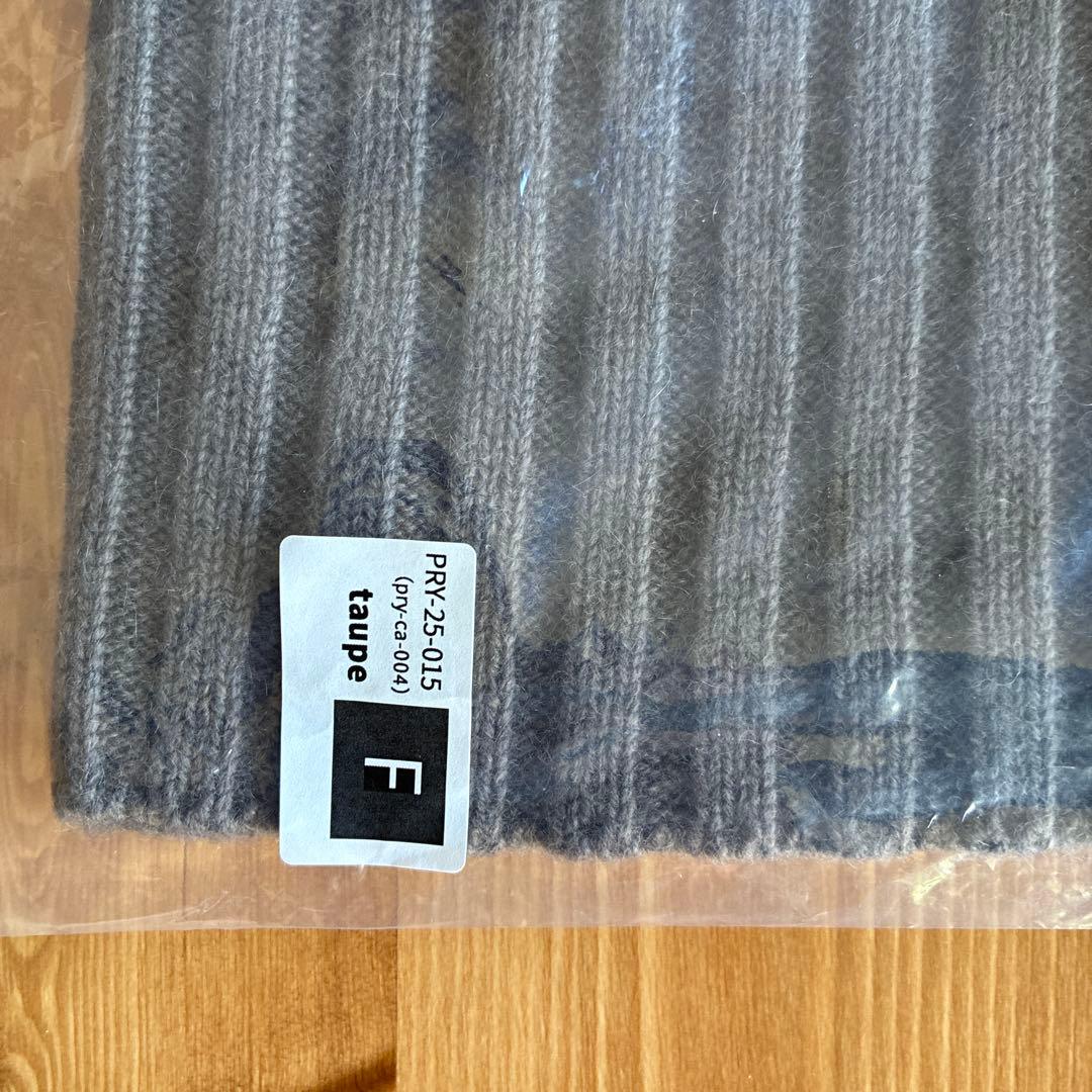 PRY / Cashmere Double Wrap Snood【taupe】