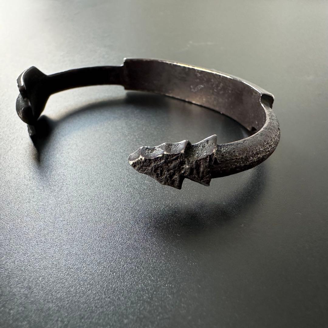 【美品】Navajo Aaron Anderson アローバングル