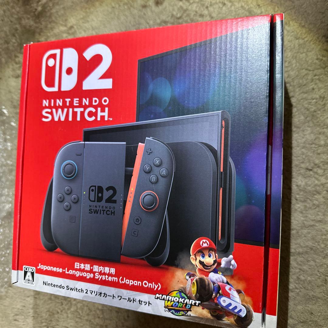 Nintendo Switch 2 日本語対応 本体 マリオカートセット