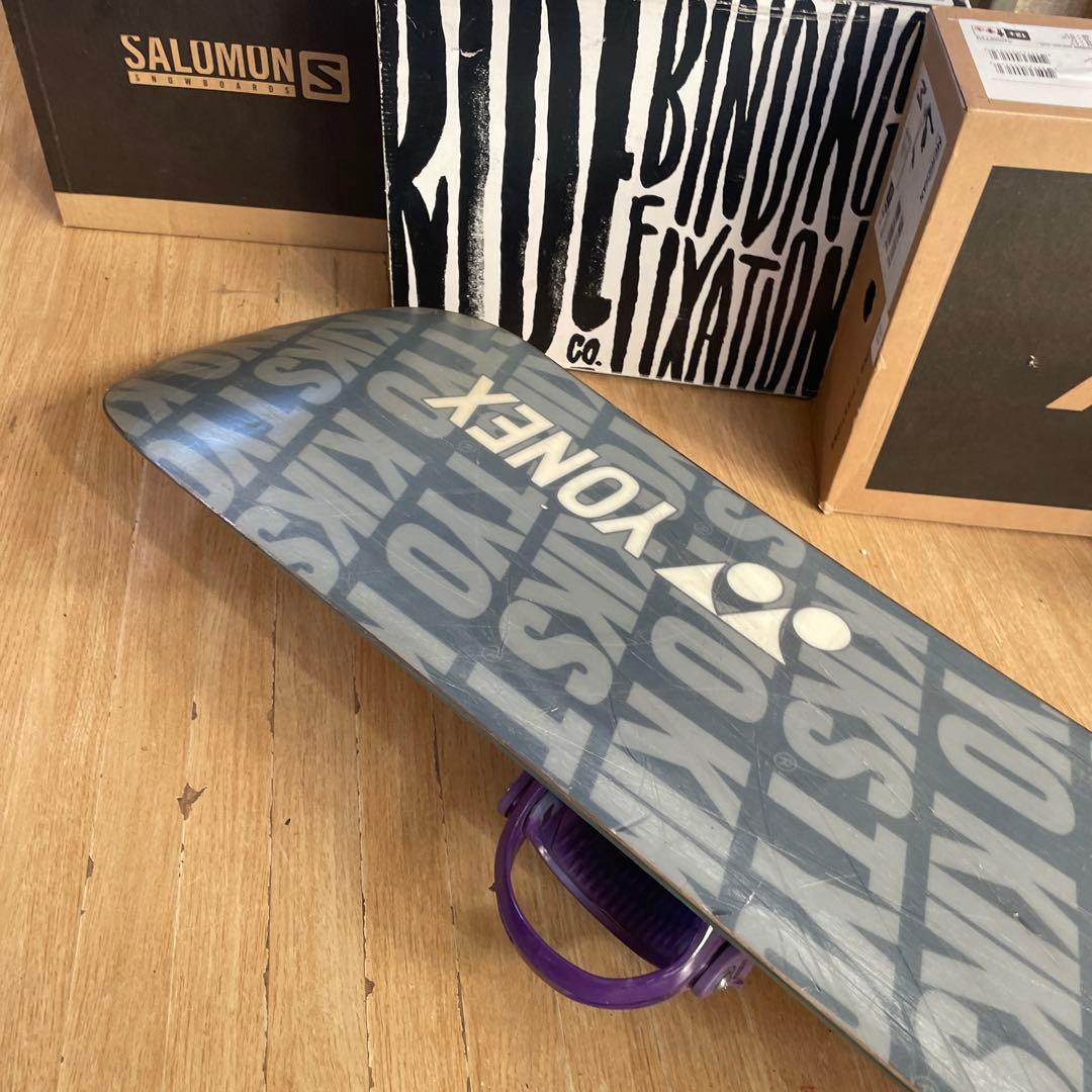 YONEX×HEAD　国産ハイエンド　バイン付スノーボードセット　ヨネックス