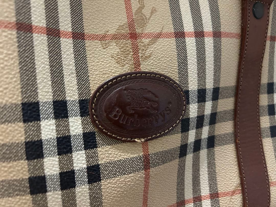 burberrys ノバチェック 2way ボストンバッグ