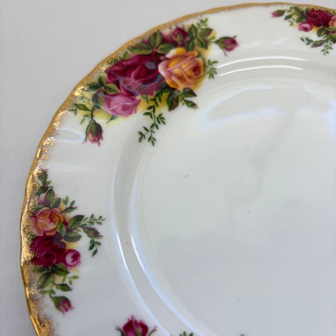 【1128M6】ロイヤルアルバートオールドカントリーローズ プレート10枚