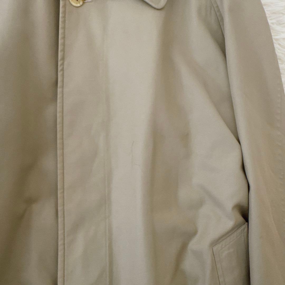 人気 L相当!!バーバリー ウールライナー ステンカラーコート ロング ベージュ