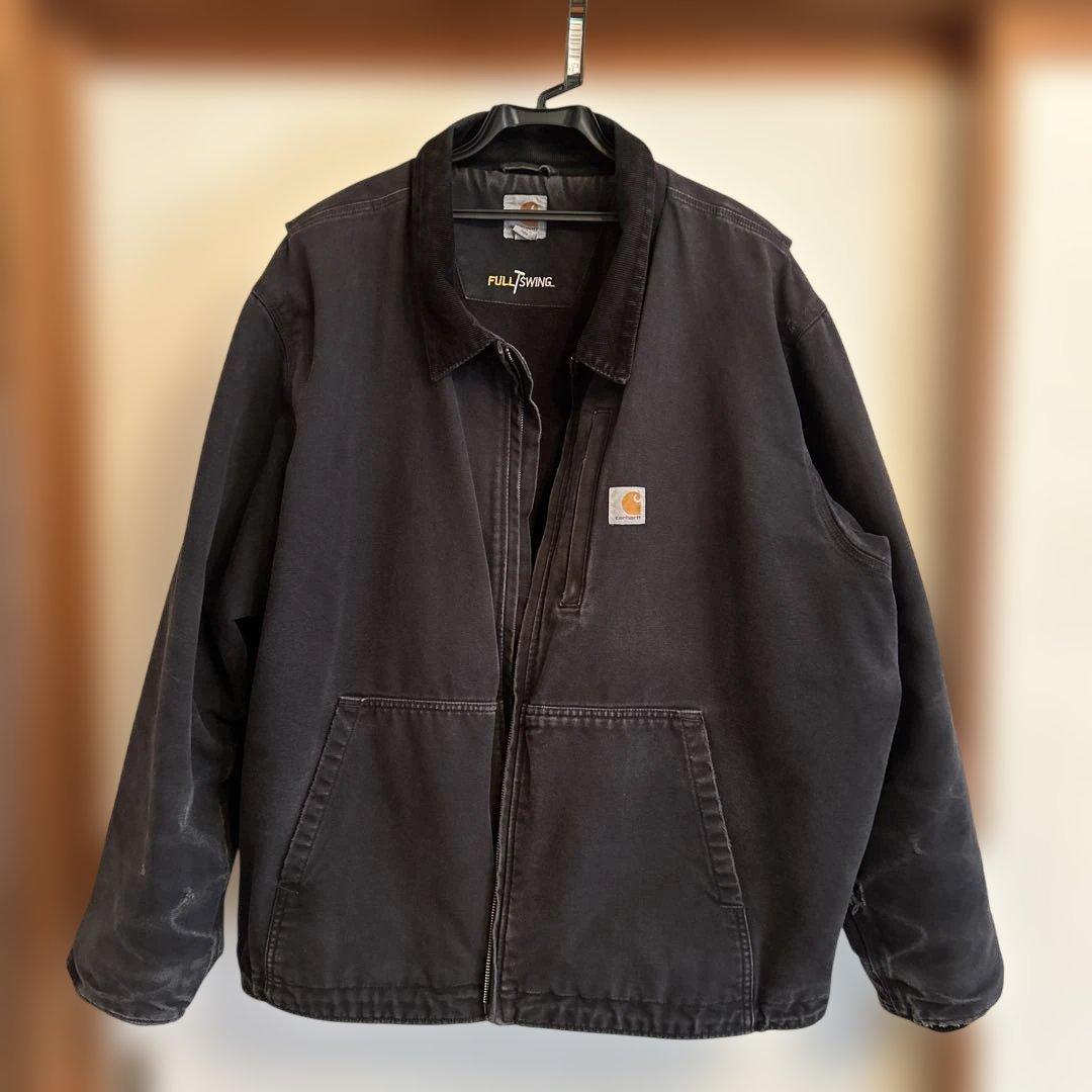 カーハート　デトロイトジャケット ブラック 値下げ致しました。