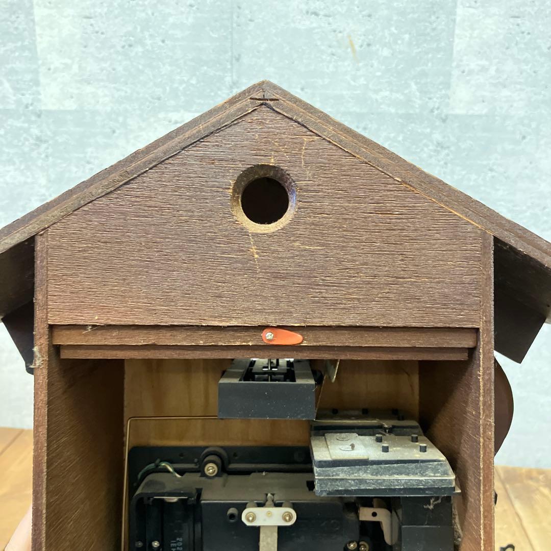 ジャンク品 セイコー クオーツ 鳩時計 振り子時計 掛時計 柱時計 時計 壁飾り