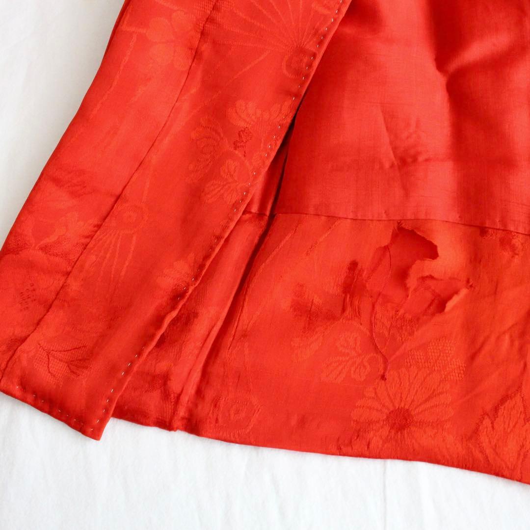 【専用】七五三 7歳 女の子 子供 正絹 着物 つくり帯 セット