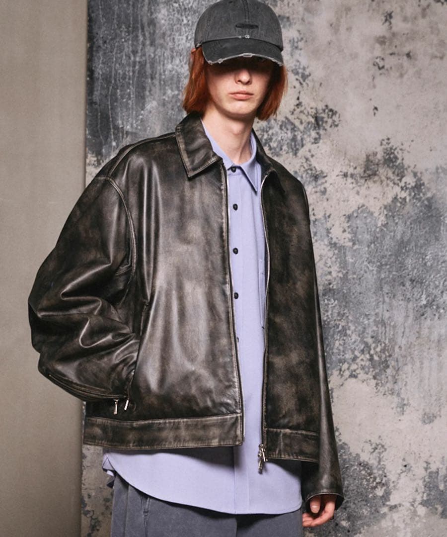 MAISONSPECIAL シングルライダースジャケット