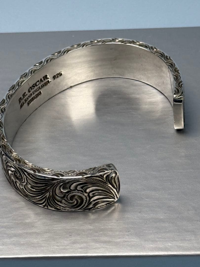 D.E.OSCAR製ハンドグレーブ925シルバー ブレスレット Mサイズ