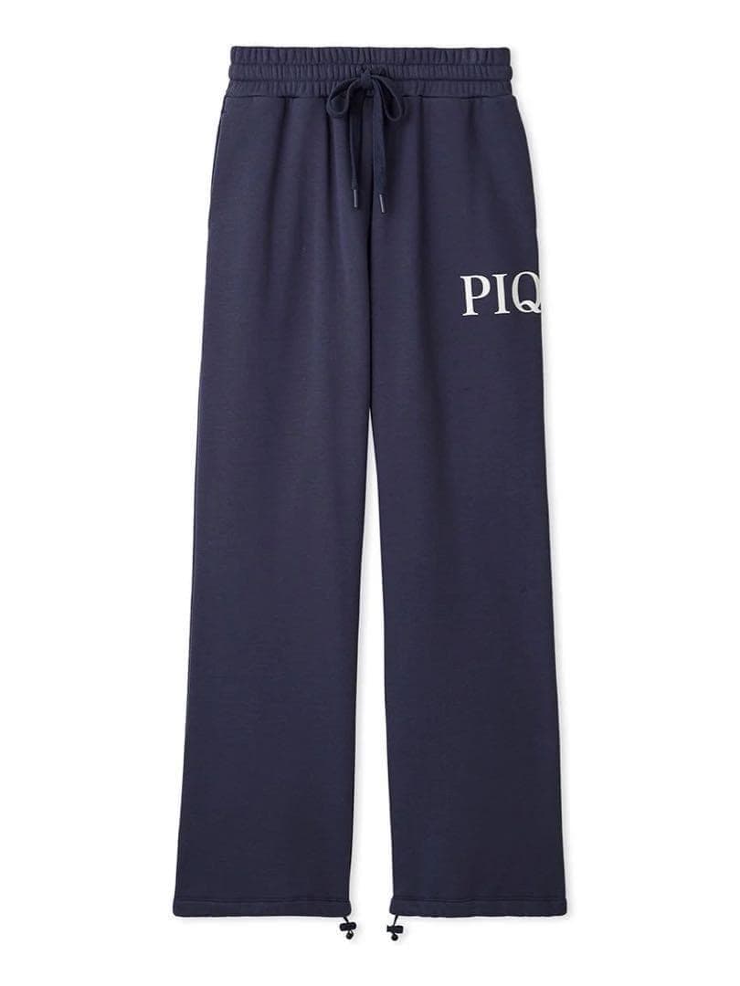 新品 ジェラートピケ スウェット プルオーバー&ロングパンツ ネイビー