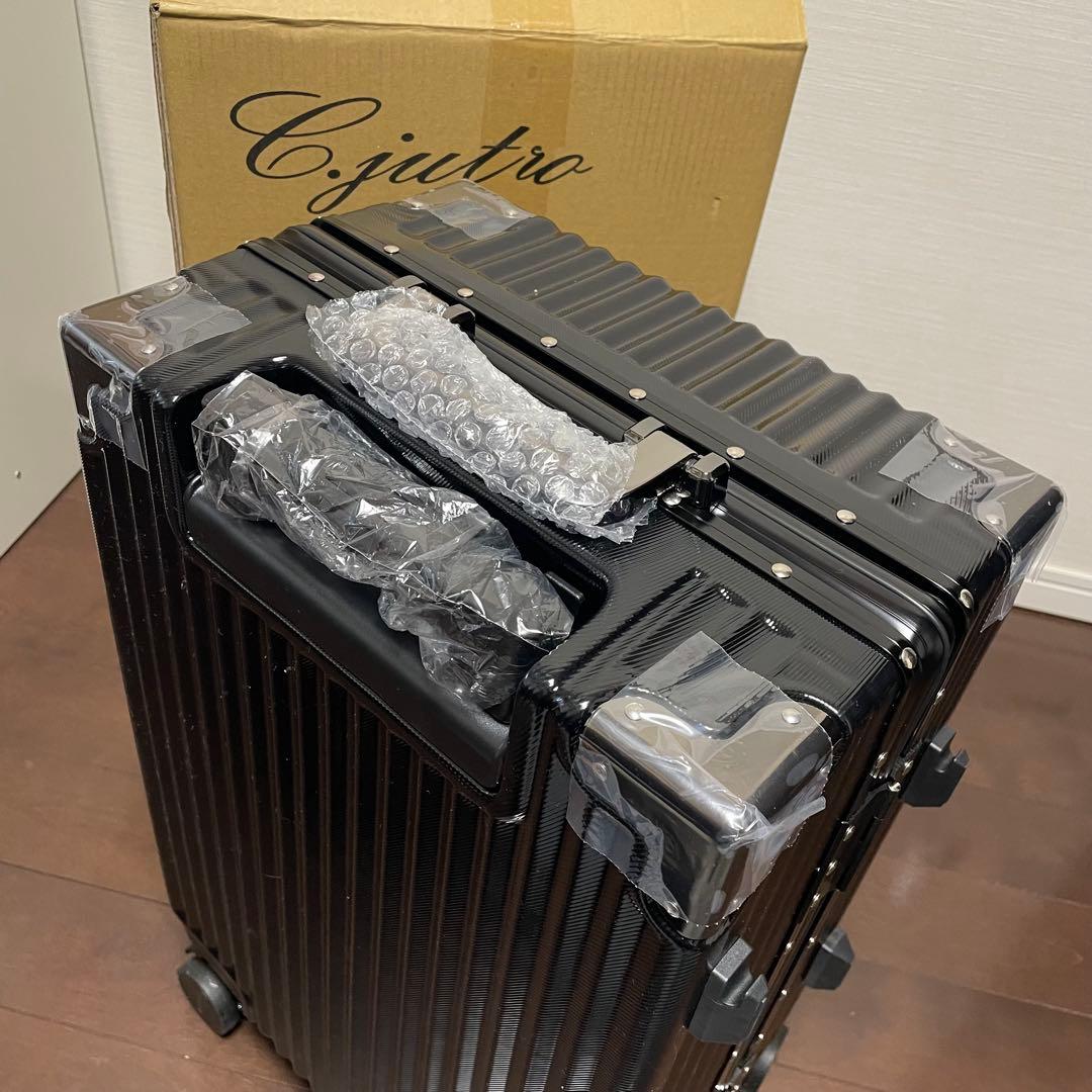 新品未使用！ C.jutro 黒キャリーケース S 40L／機内持込可　即日発送