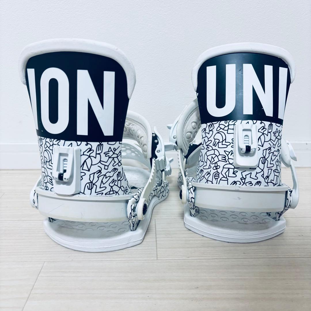UNION MILAN サイズM スノーボードビンディング ホワイト　レディース