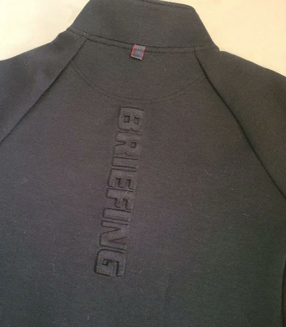 あったか❤BRIEFING ウォームシリーズ 3Dロゴハーフジップ☆