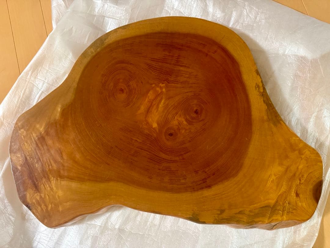 天然木 一枚板 花台 生花用 無垢材 約50cm 厚み3.5cm