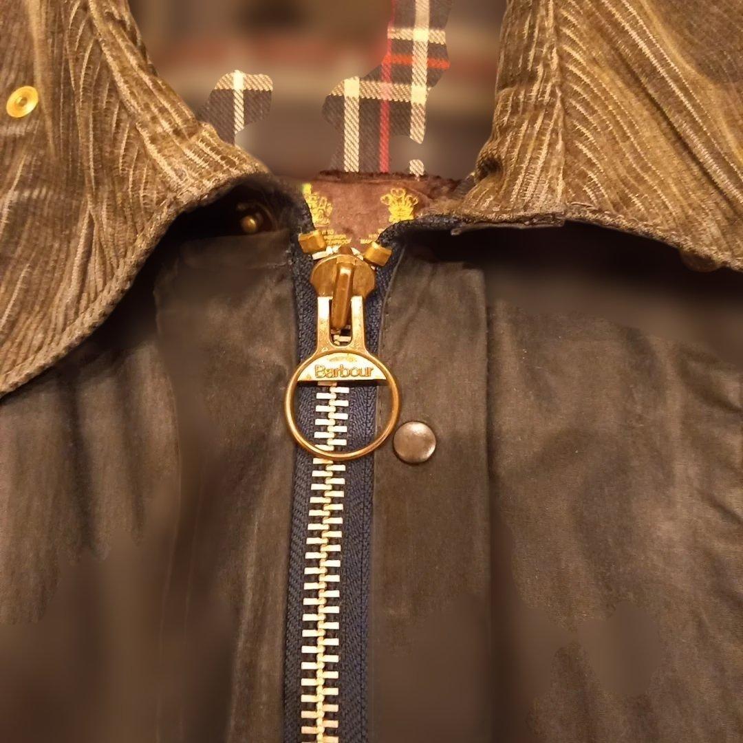 Barbour ボーダー　ブラック　C40