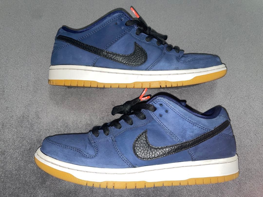 靴 Nike SB Dunk Low \"Obsidian/Black-Brown\"