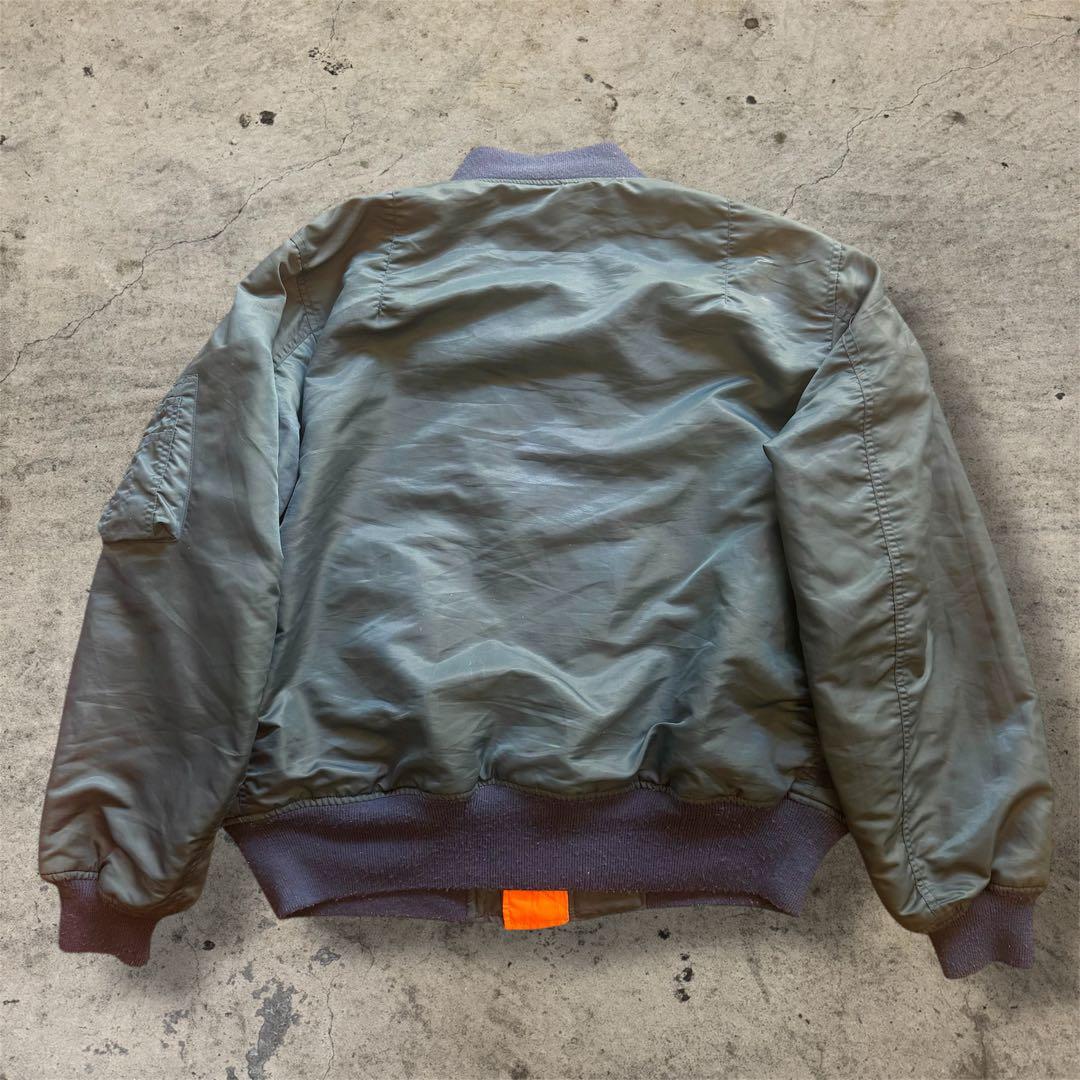 MA-1 フライトジャケット military alpha ナイロンジャケット