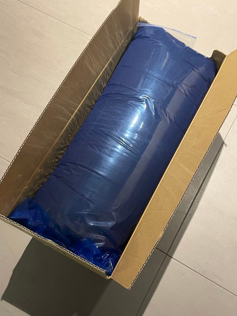 新品未使用アイリスプラザ 羽毛布団 ダブル ホワイトダックダウン93% ブラウン