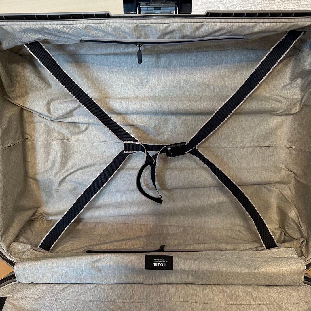 【66L】LOJEL スーツケース Warm Gray