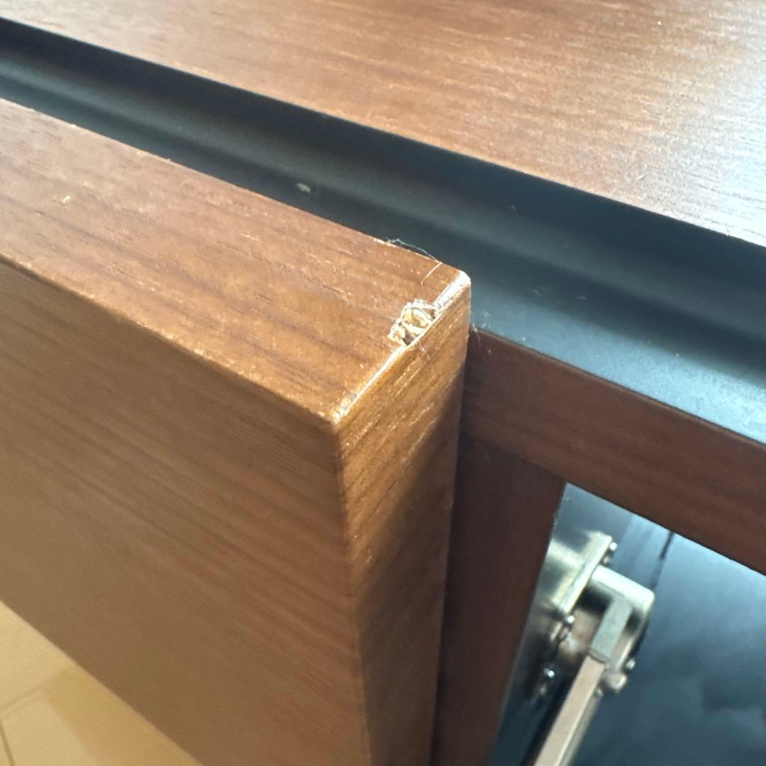 【完成品送料込】ウォールナット突板 テレビ台 幅140 サンキコーポレーション