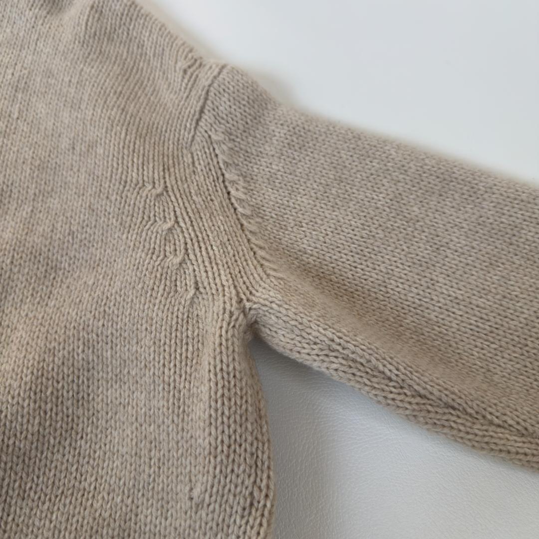 GALERIE VIE ファインウール タートルネックプルオーバー