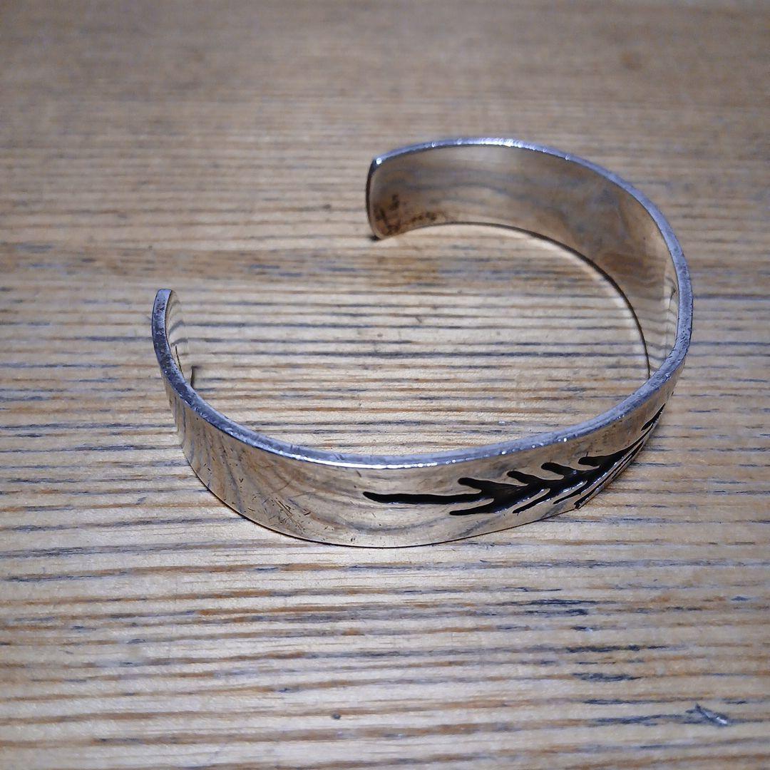 s*様 スターリングSilver【約41g】バングル　銀　925