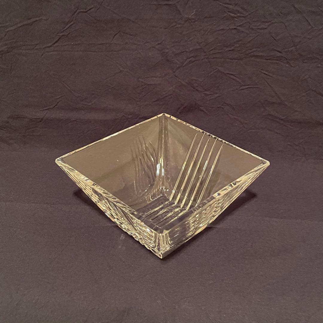 ティファニー　Tiffany クリスタル 角皿