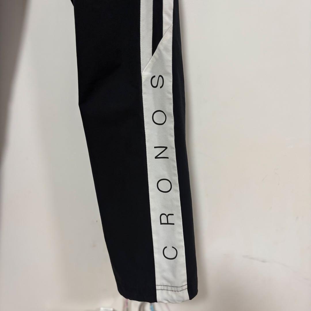 CRONOS ブラック トレーニングパンツ