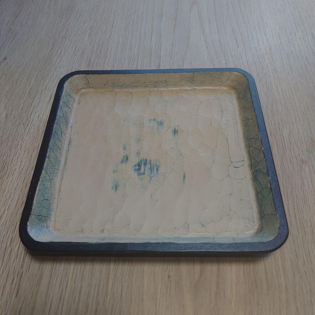 三谷龍二さん　漆　四方皿