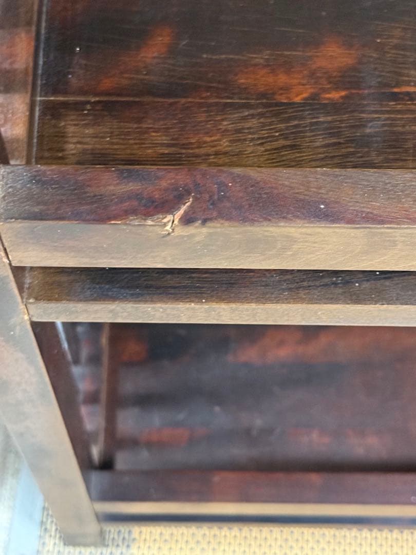 HOKKAIDOU 北海道民芸 本棚 書棚 飾棚 オープン 送料込み250701