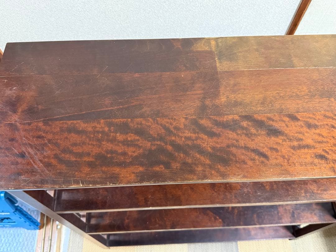 HOKKAIDOU 北海道民芸 本棚 書棚 飾棚 オープン 送料込み250701