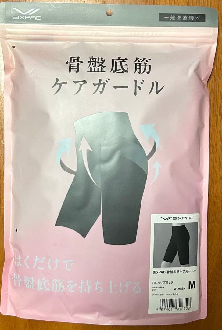SIXPAD 骨盤底筋ケアガードル M ブラック