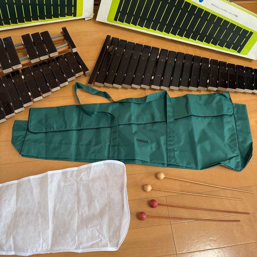 YAMAHA ヤマハ 木琴 No.185 No.180 2点セット 打楽器