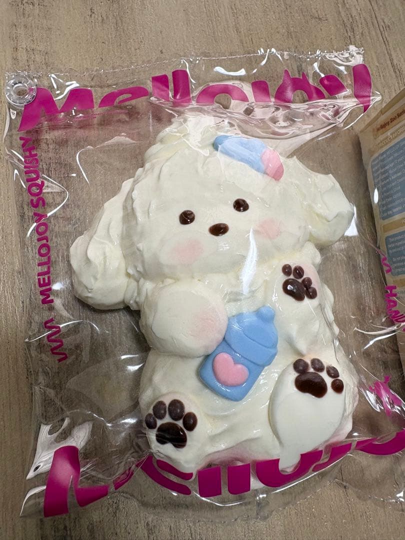 ロ*ー様 Mellojoy アニマルシリーズ　クリームわん ゆきこ