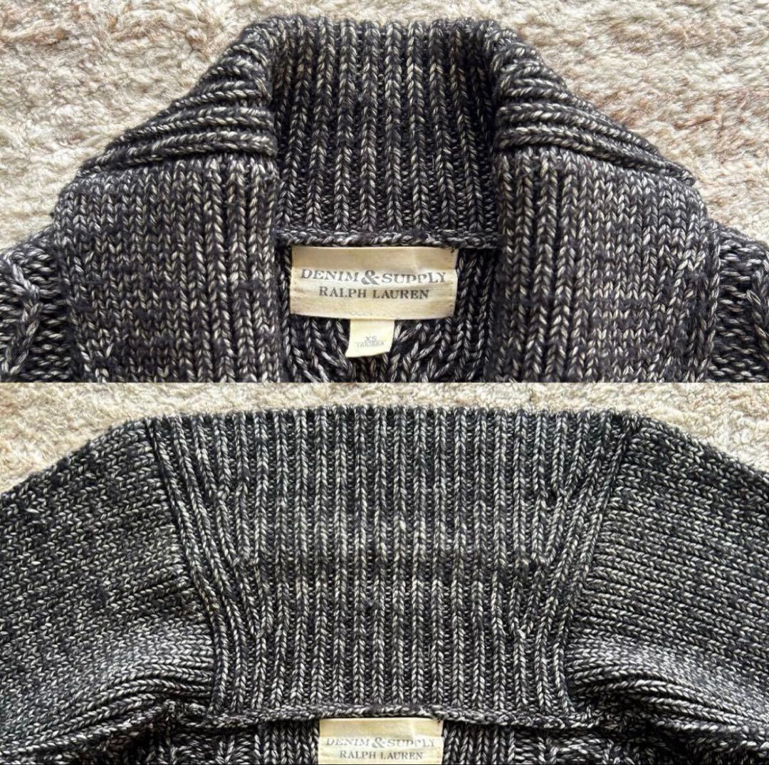 DENIM&SUPPLY RALPH LAUREN ショールカラーカーディガン
