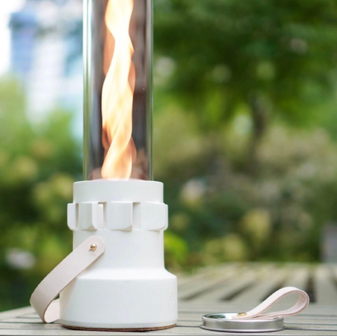 バイオエタノール暖炉 卓上ランプ キャンプ インテリア 無煙 無臭 ミニ暖炉