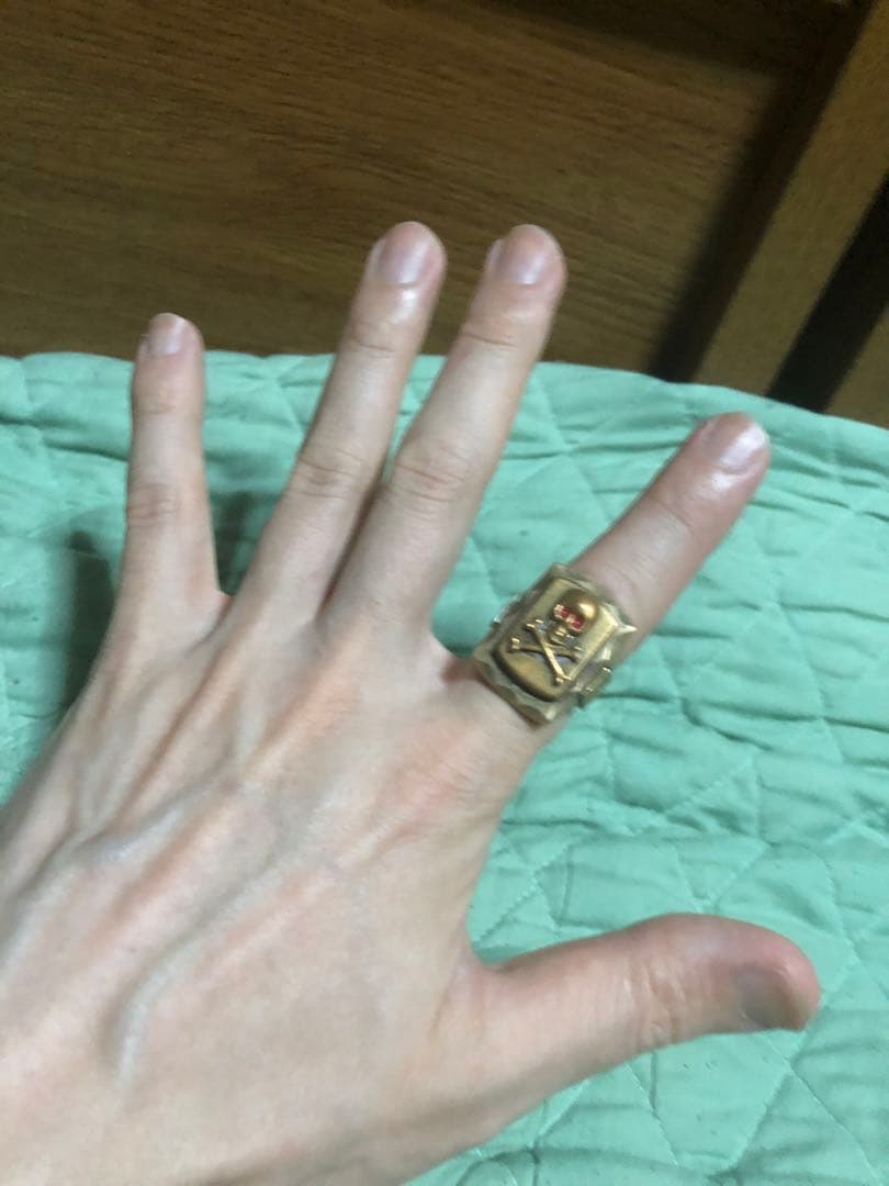 40s 50s ヴィンテージ メキシカンリング スカル ドクロ バイカー