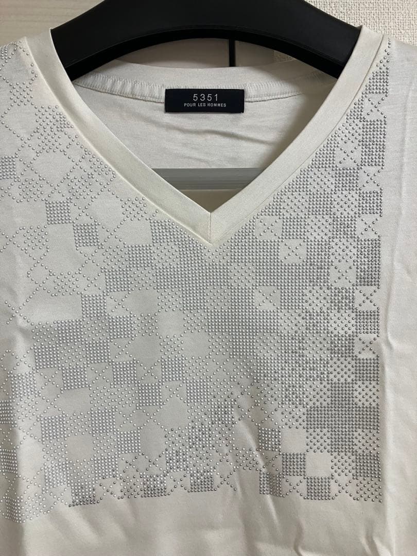 5351 長袖カットソー（スタッズ/無地） ４枚セット　サイズM