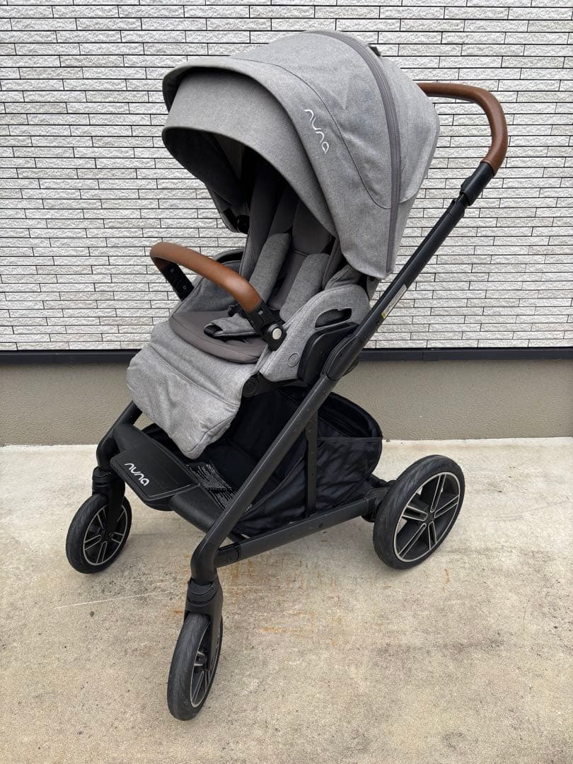 NUNA ベビーカー グレー　next ネクスト