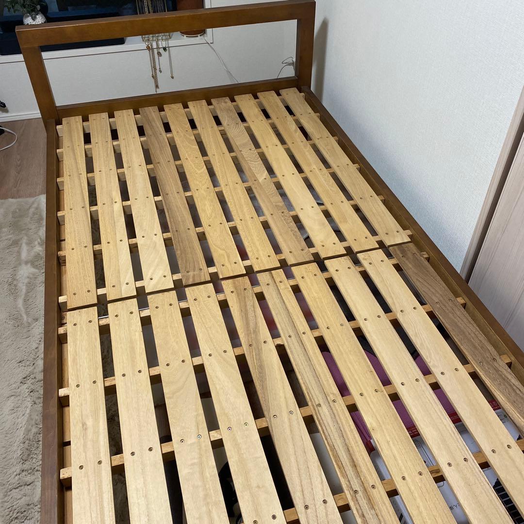 無印良品 シングルベッドフレーム