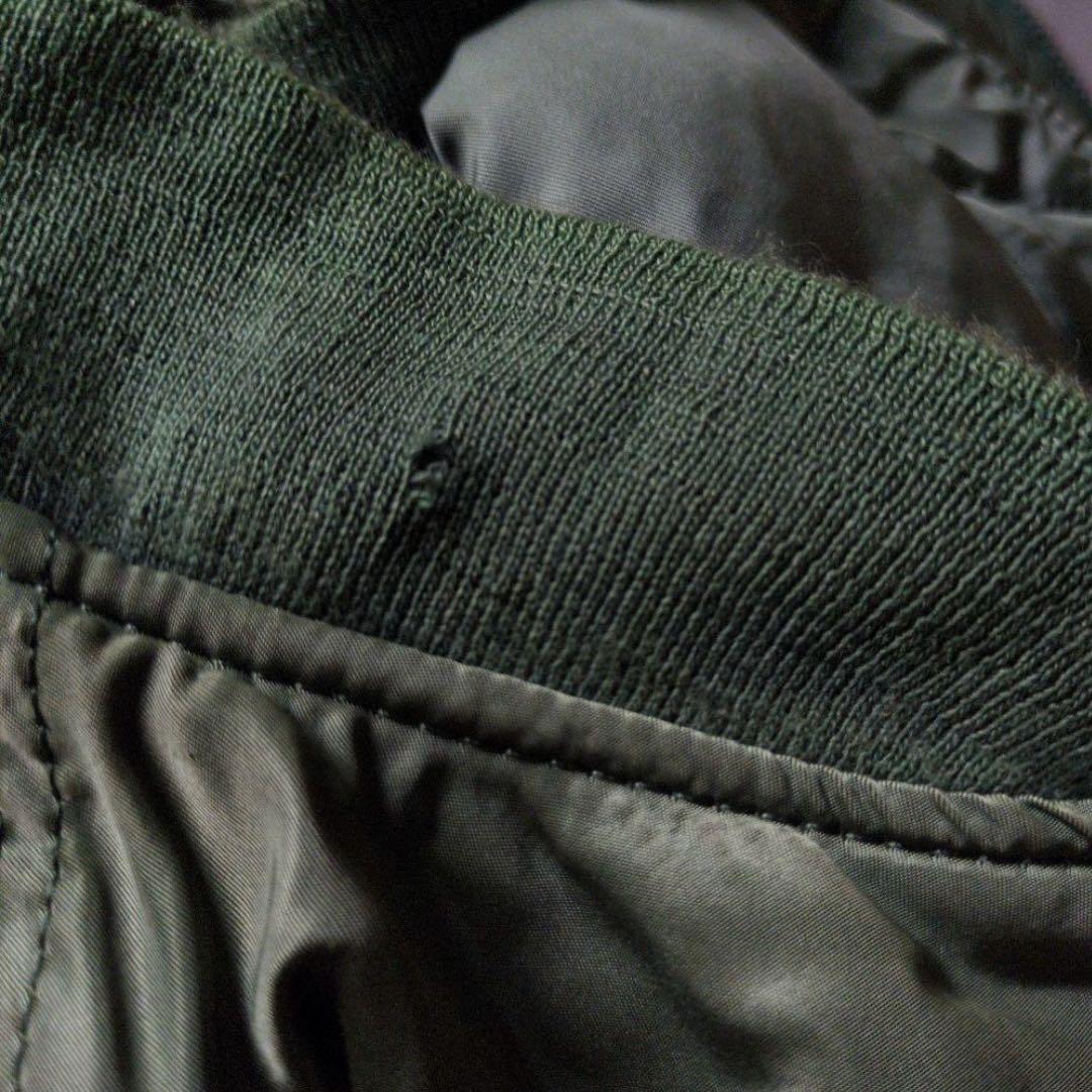 80s 90s USA製 ALPHA 3本線 IDEAL 民生品 ＭＡ-1